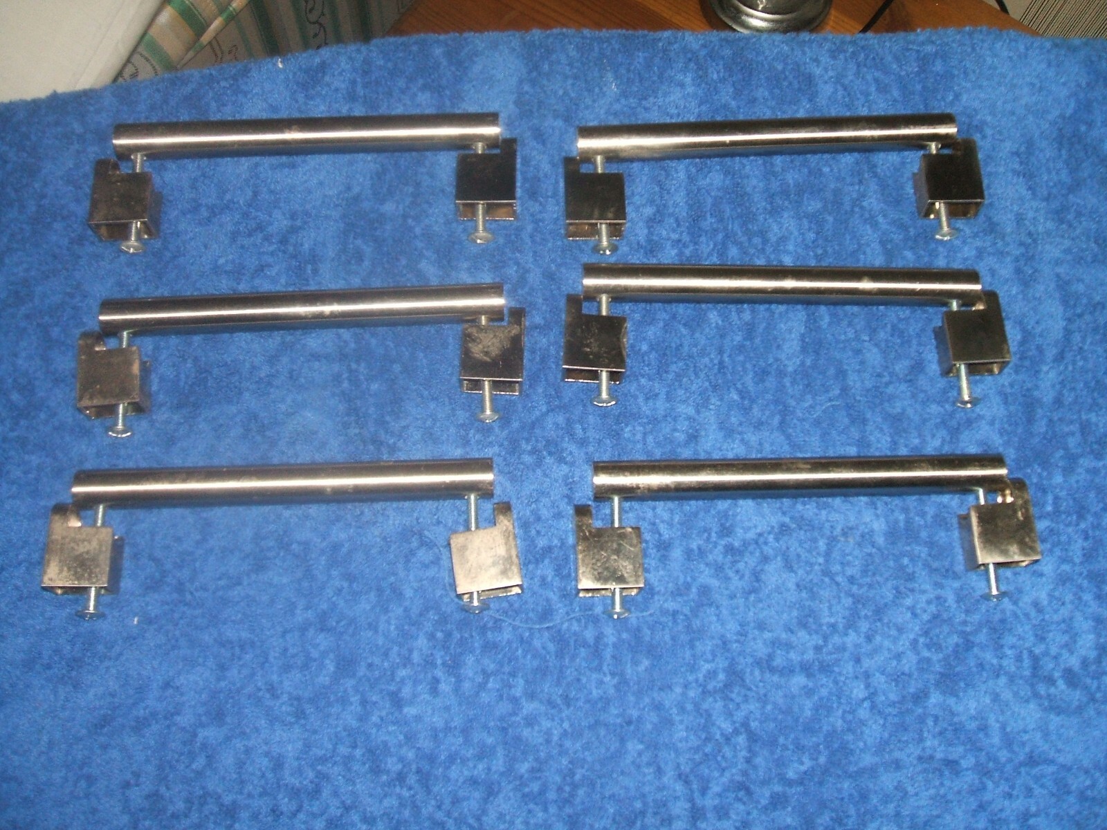 Stainless Steel Wardrobe/Cupboard Handles 145mm long. X 6 eBay