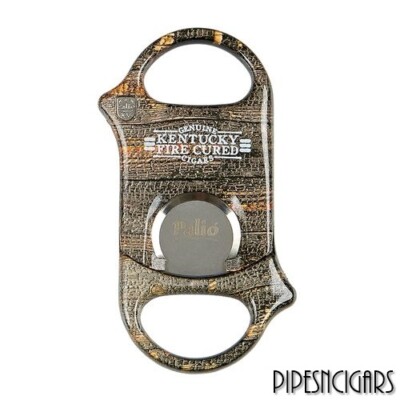 PALIO - KENTUCKY FIRE CURED Guillotine Cigar Cutter - Old Wood - PAL-CC-D-KFC