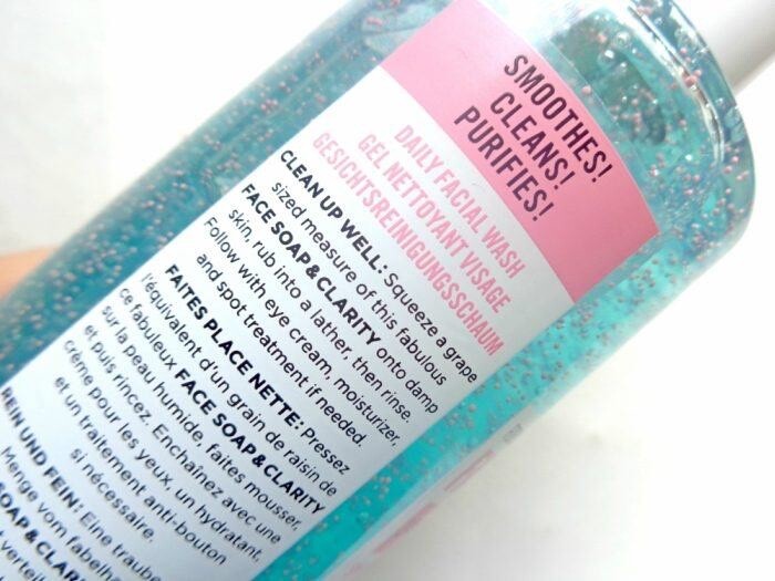soap & glory cleanser