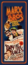 MARX BROS. Day At The Races - Laminated Photo Bookmark - 2.5 x 6 inch