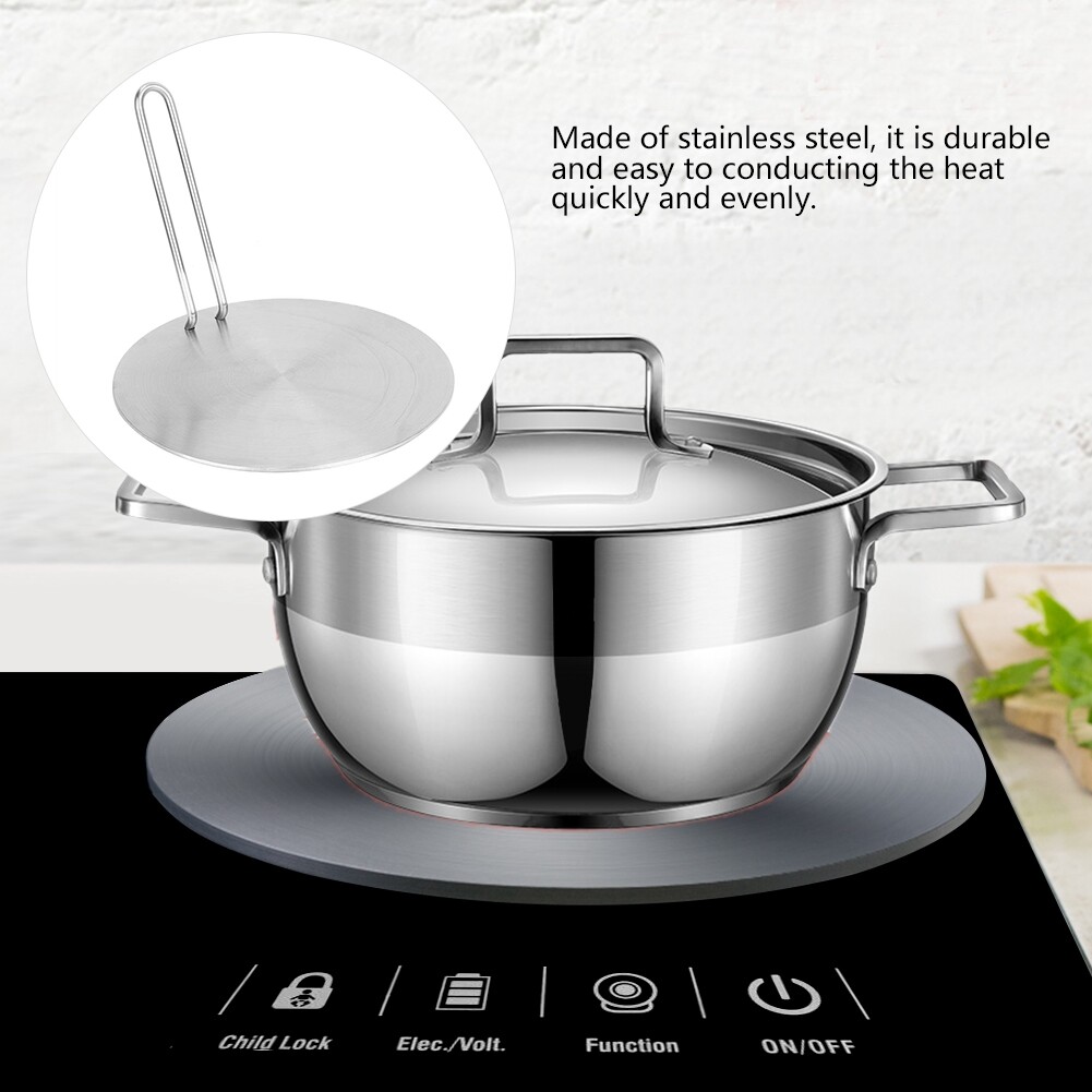 Induction Hob Cooktop Converter Heat Diffuser Disc Adapter Plate