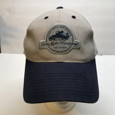 Ford Motor Company Hat Cap Adjustable Strap Back Adult 100 Years H3 Sport Gear