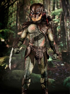 Hot Toys Predator Berserker 1/6 Scale Figure W/ Box From Japan New
