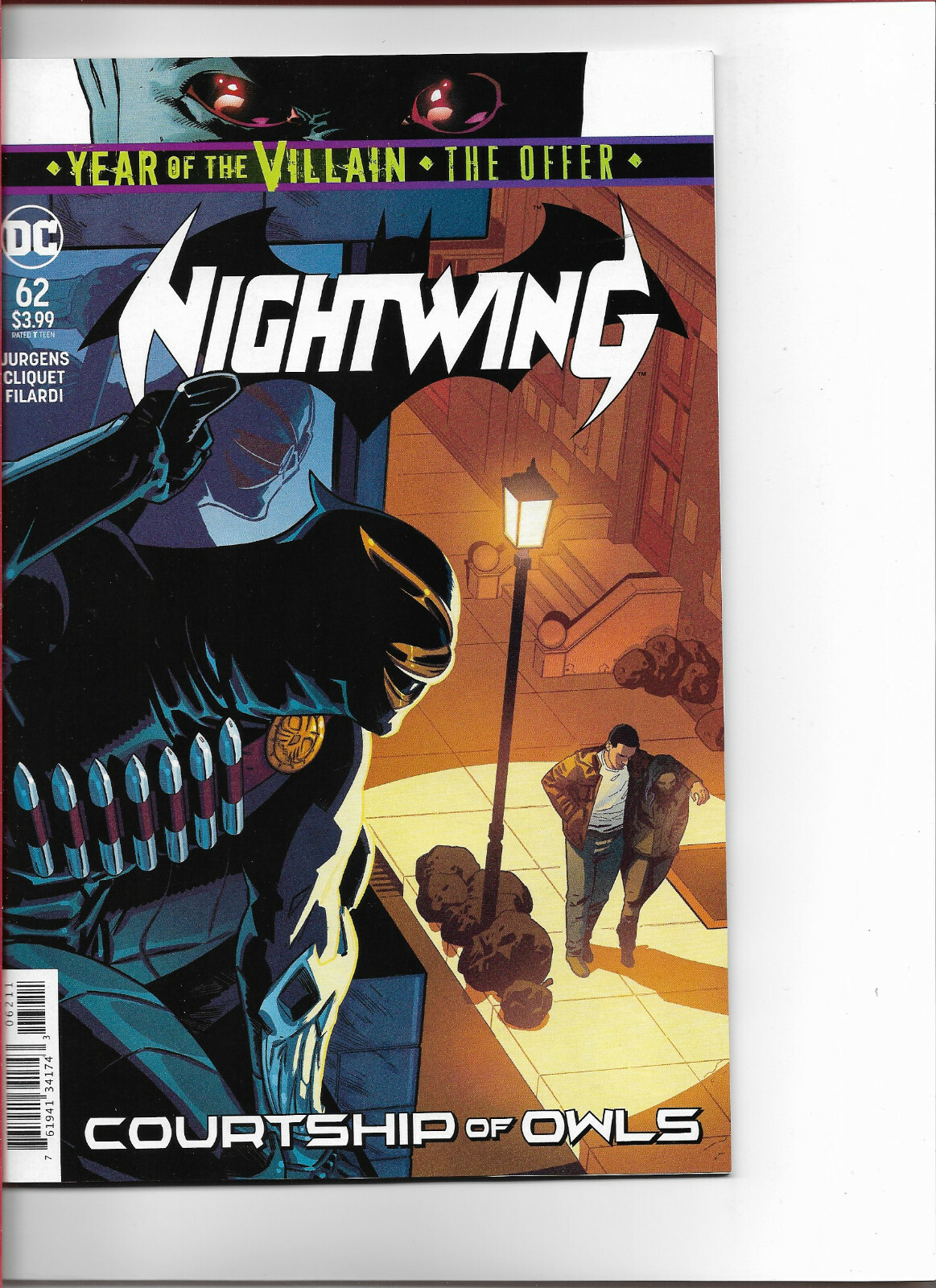DC COMICS NIGHTWING #28 NOVEMBER 2017 REBIRTH VARIANT 1ST PRINT NM - Image 11