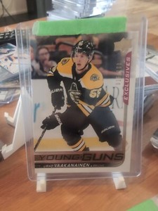 2018-19 UD SERIES 2 URHO VAAKANAINEN #468 ROOKIE YOUNG GUNS UD EXCLUSIVES 16/100