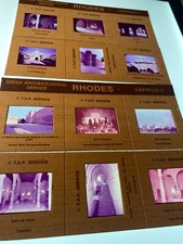 Rhodes Greece 35mm Slides Set of 12
