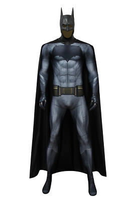 Batman Superman Justice Bruce Wayne Printed Jumpsuit Costume Cosplay Halloween