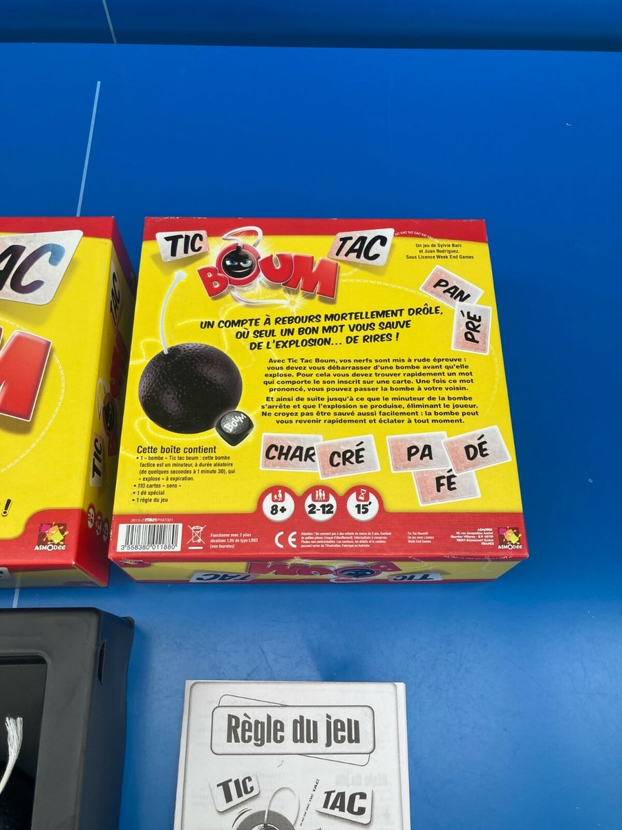Jeu Tic Tac Boum De Goliath - Complet En Français - Occasion Très Bon État - Dès 5 Ans