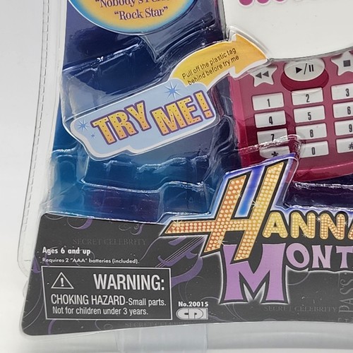 Hannah Montana Rockin Charms Music Player Nobody's Perfect Disney Miley Cyrus - Picture 5 of 12