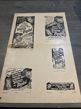 1955 Bowery To Bagdad Pressbook Cover (A)