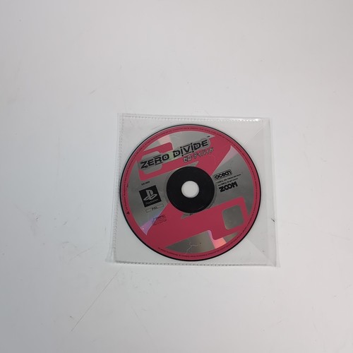 Videojuego Zero Divide Playstation PS1 SOLO DISCO PAL - Imagen 2 de 4