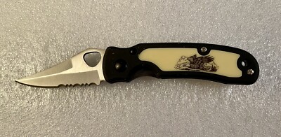 Rite Edge Wildlife Series American Eagle Folder Knife 3 1/2  Closed 6  Open New