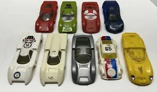 Eldon And Other Vintage Slot Car Lot (9 Vehicles) See Pictures YB8