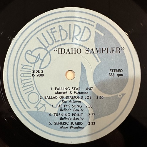 Idaho Sampler LP Country Folk Rock Compilation Original US 1982 - Picture 4 of 6