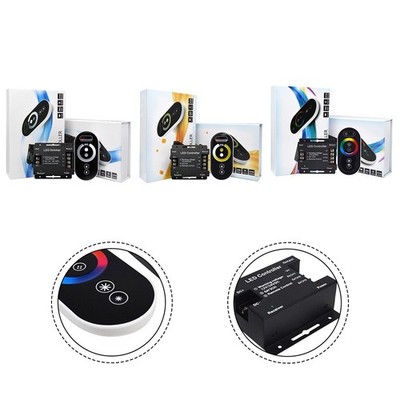 6-key Remote Control Full Color Controller 7 Static Colors DC12V-24V Compatible