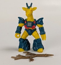 1986 Hasbro Battle Beasts Rubberneck Giraffe #18 100% Complete Action Figure 