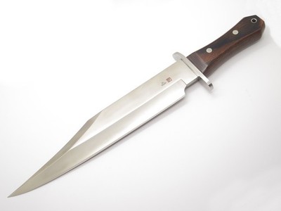 Vintage Al Mar 4009 Alaskan Bowie Seki Japan Coffin Handle Fixed