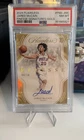 2024 Panini Flawless - Finesse Signatures Jared McCain #FNS-JMC Gold /10 PSA 8