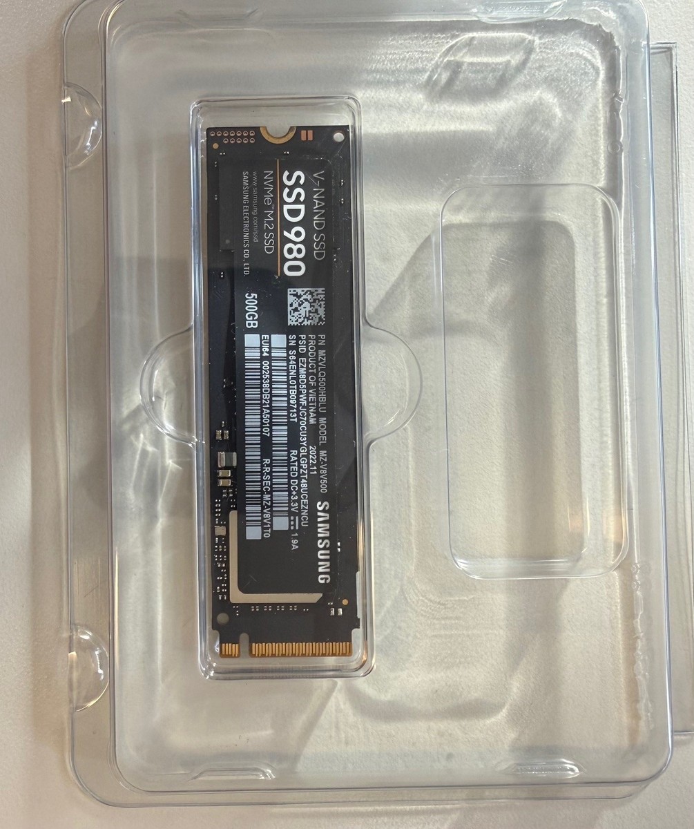Samsung 980 500GB Internal NVMe M.2 SSD (MZ-V8V500) | eBay