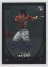 Brian Bogusevic Bowman Chrome 2011 #209 Auto