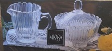 Mikasa Sugar and Creamer with Tray Set New With Tags Vintage