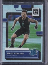 2022 Donruss #P-397 Terrel Bernard Optic Preview Holo RC