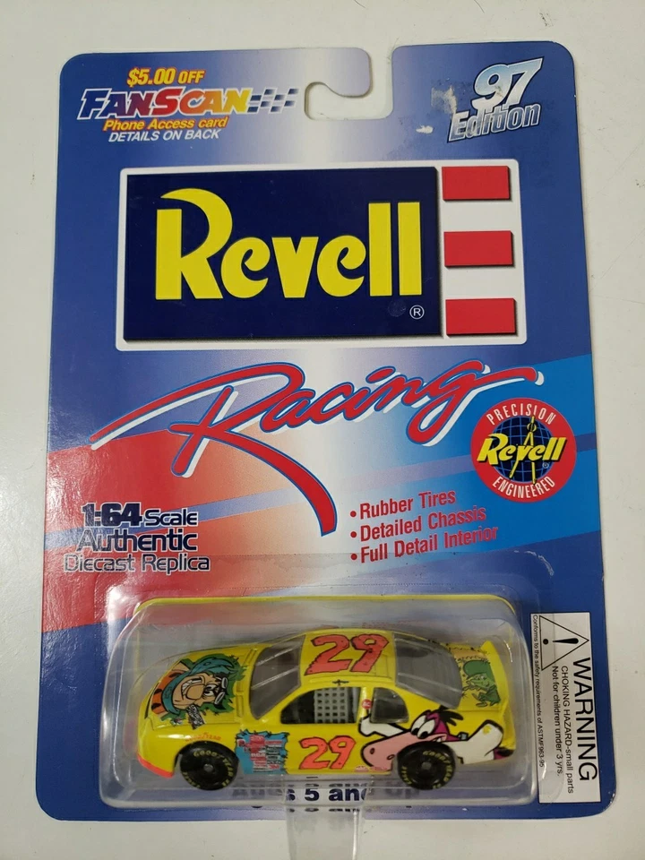 3 Revell Cartoon Network Scooby Doo,Flintstones,Tom & Jerry #29 Nascar Cars New - Image 3 of 4