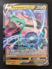 Carta Pokémon PSA RAYQUAZA V 110/203 RARO HOLO ULTRA SET EVOLUZIONI ETEREE BGS V