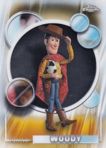 WOODY TOY STORY TOPPS CHROME DISNEY BASE CARD #194 2026 26