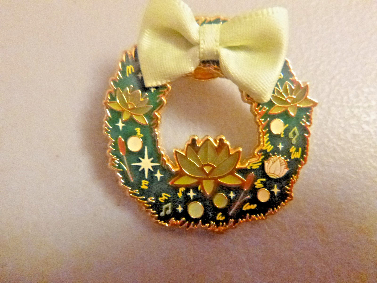 Disney Loungefly Pin Princess Wreaths 3D Bows Series Blind Box - Tiana