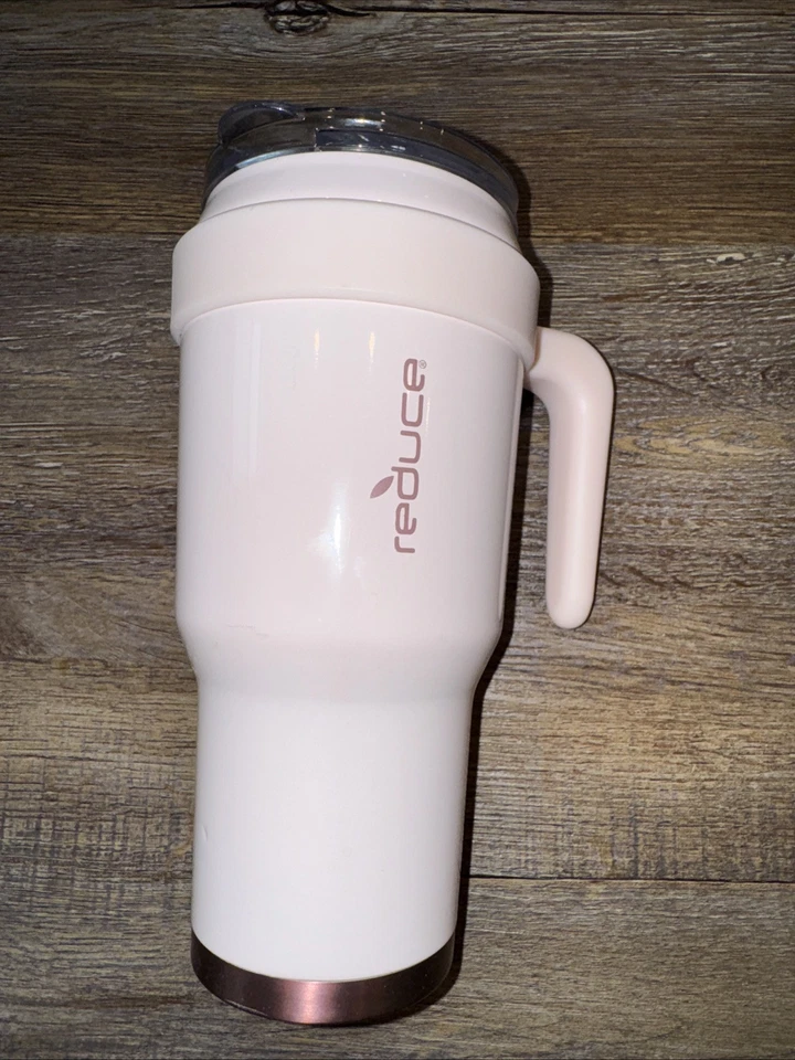 Reducir FRÍO 1 Taza Vaso 40 OZ Acero Inoxidable Rosa Apto para Lavavajillas Foto 2 de 4