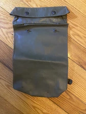 European Military ( Swiss ?) Waterproof Bag, Adjustable Vintage Preowned 