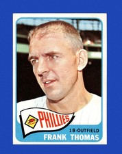 1965 Topps Set-Break #123 Frank Thomas NR-MINT *GMCARDS*