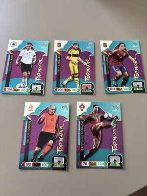 5x Top Master Adrenalyn Euro 2012