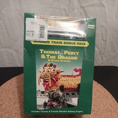 Thomas And Friends Thomas Percy And the Dragon DVD with train sealed