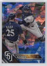 2016 Topps Box Set Chrome Sapphire Edition /250 Derek Norris #677 2f4