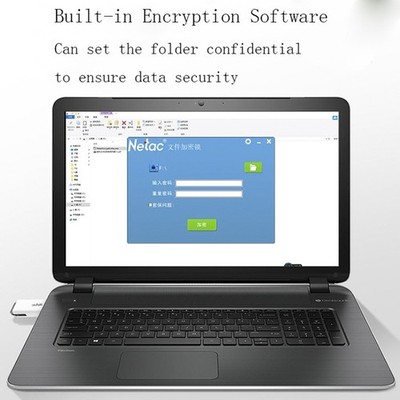 U185 16GB USB2.0 U Disk Portable USB Flash Drive Built-in Encryption JUYM