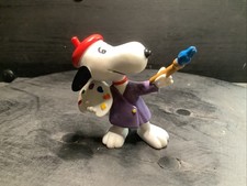 United Features Peanuts Snoopy als Künstler Maler  6cm K3