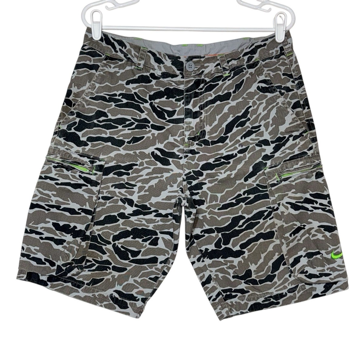 nike camo cargo shorts