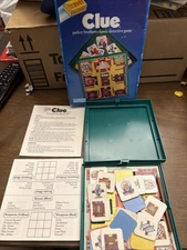 TRAVEL CLUE Board Game 100% Complete 1990 Parker Brothers