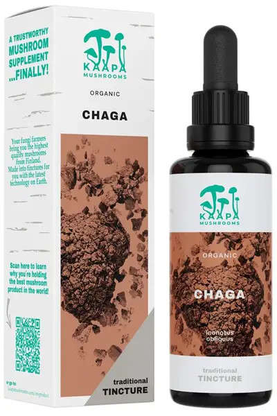 Kaapa Mushrooms Chaga Tincture 50Ml - Image 3