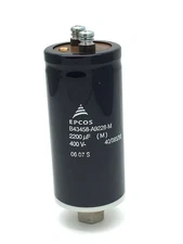 EPCOS B43458A9228M Capacitator 2200uF 400V 0.03 Ohm 8000mA 12000h 