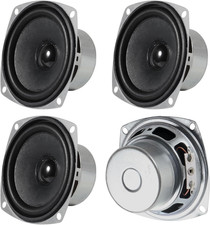 4PACK 8Ohm 10W Full Range Audio Speaker Stereo Woofer Loudspeaker for Arduino Re