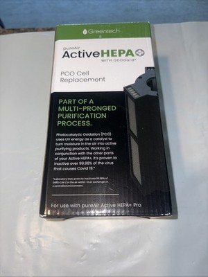 Greentech Replacement pureAir Active HEPA Pro PCO Cell