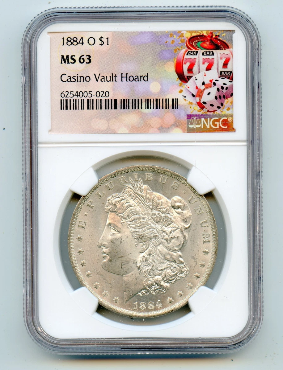 New Orleans Grade MS 63 1884 Year Morgan US Dollars (1878-1921
