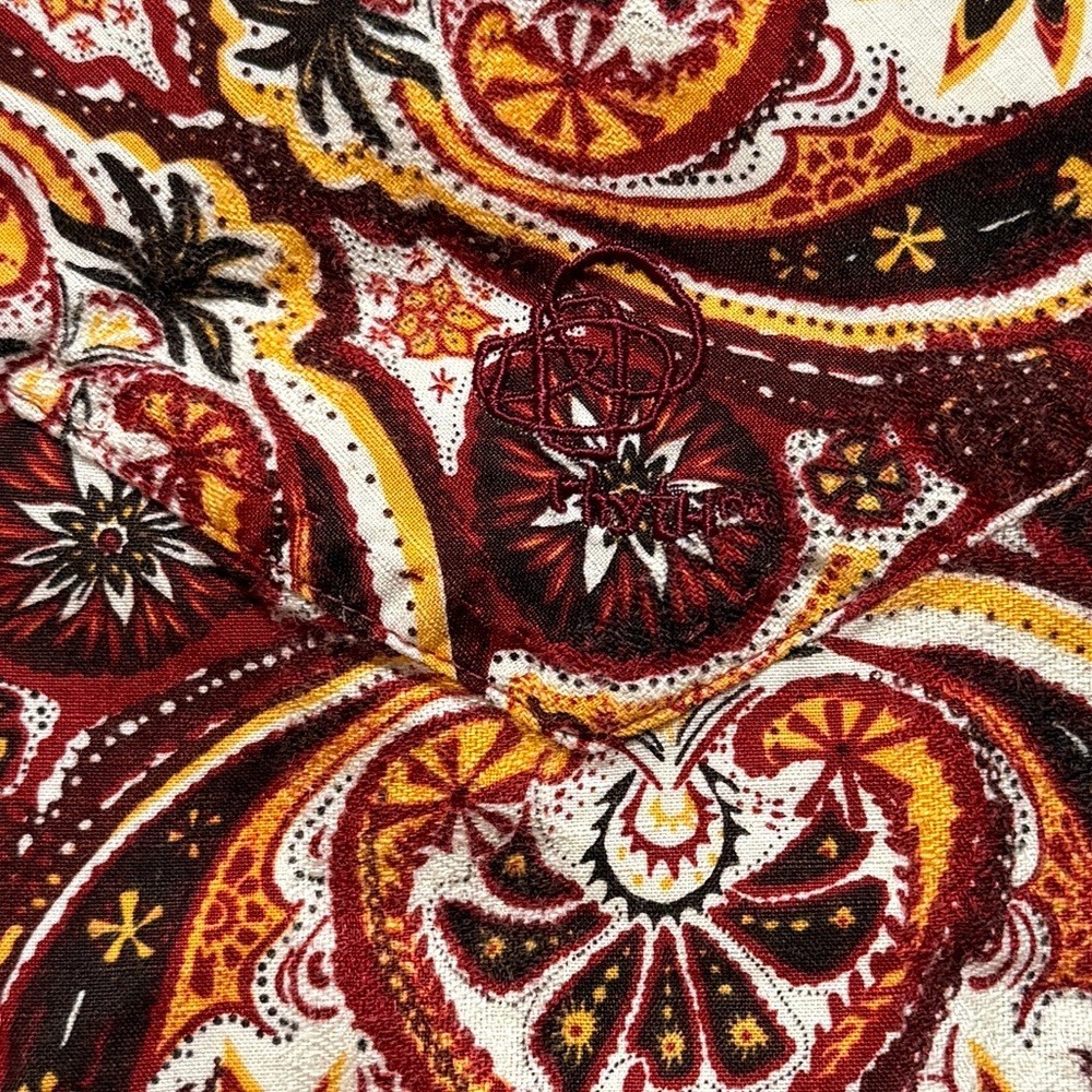 Patagonia Women’s Paisley Organic Cotton Flannel Shirt Small S Western Snap Fron thumbnail 9