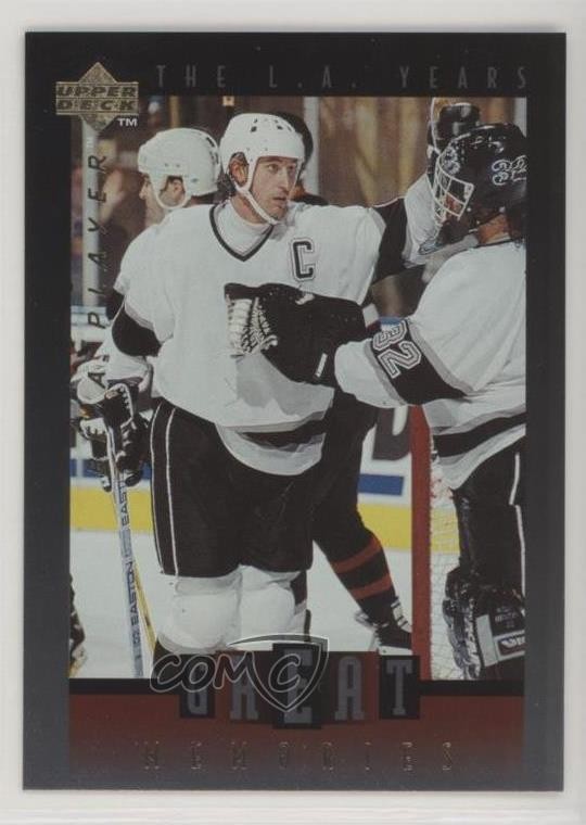 1995-96 Upper Deck Be a Player Great Memories Wayne Gretzky #GM03 HOF 12fj