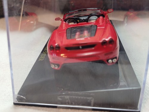 Modellino auto scala 1:43 Ferrari F430 Spider IXO diecast model car Red w/case - Picture 7 of 8