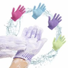 US 1 PCS Exfoliating Spa Bath Gloves Shower Soap Clean Hygiene Wholesale Lots