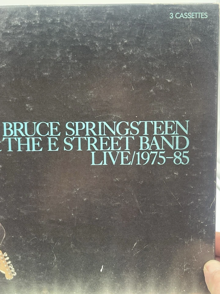 Bruce Springsteen & the E Street Band Boxed Set of 3 Cassettes with Lyric Book - Image 3 of 4